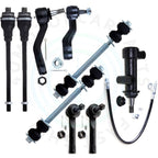 Set of 9 Tie Rods and Sway Bars for Chevrolet Tahoe (2001–2006)