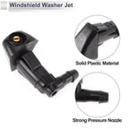 Washer Nozzle Set of 6 w/ Hose Connector for Honda (No.76810SDAA11)