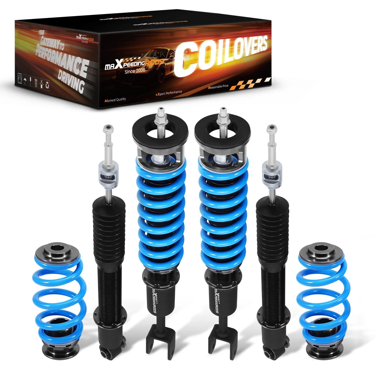 MaXpeedingrods Racing Coilovers for Audi A6 / Quattro C6 (2006–2011)