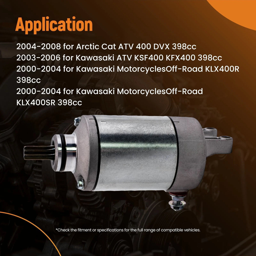 Starter for Suzuki DR-Z400 (2000-2012)