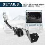 Air Suspension Ride Height Level Sensor for Audi A4 (2002–2009) 8E0941285J