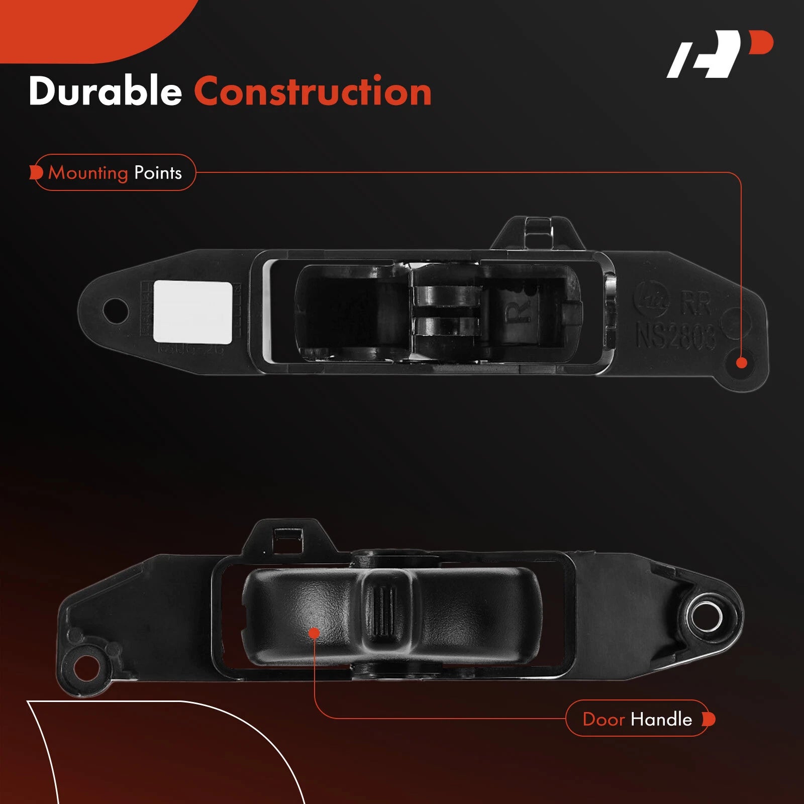 Rear Right Interior Door Handle for Nissan Quest (2004-2006)