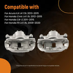Front Disc Brake Calipers Set for Honda CR-Z (2011–2015) Fit (2009–2020)