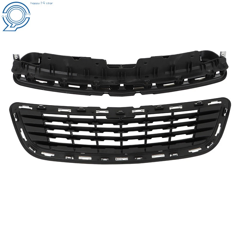 Chrome Front Upper and Lower Grille for Chevrolet Trax (2014-2016)