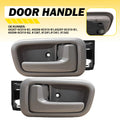 Set of 2 Beige Interior Door Handles for Toyota Tundra (2000–2006)