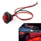 24V 3/4" Round LED Light for Car Truck SUV Trailer