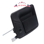 Exterior Door Handle for Ford Super Duty  - Black, Driver Side LH