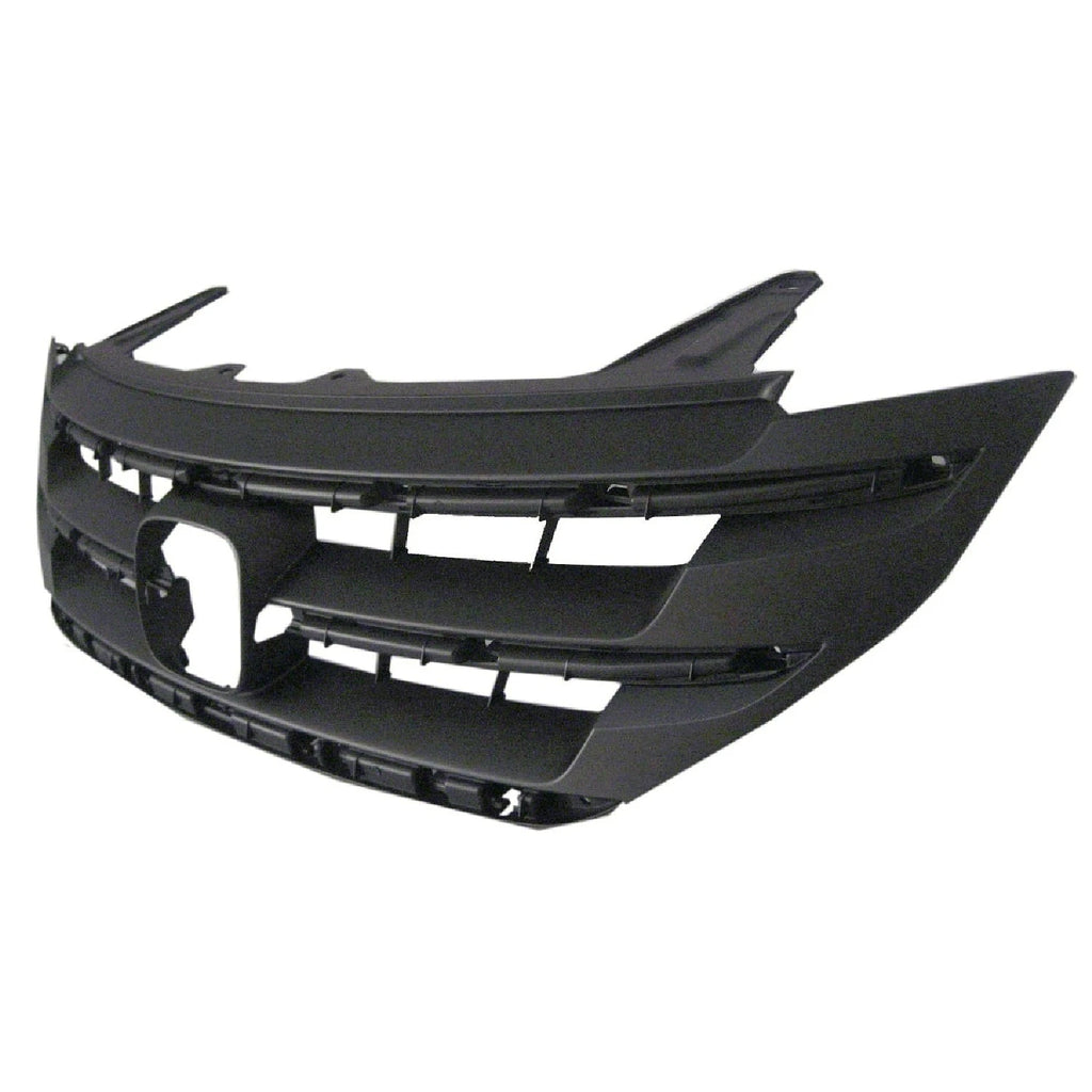 Replacement Gray Metallic Plastic Front Grille For 2012-2014 Honda CRV