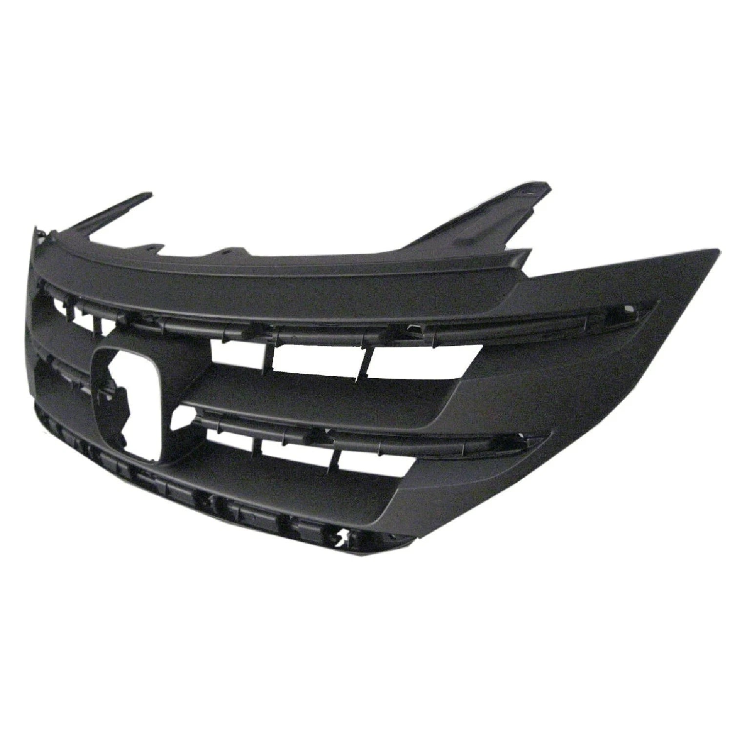 Replacement Gray Metallic Plastic Front Grille For 2012-2014 Honda CRV