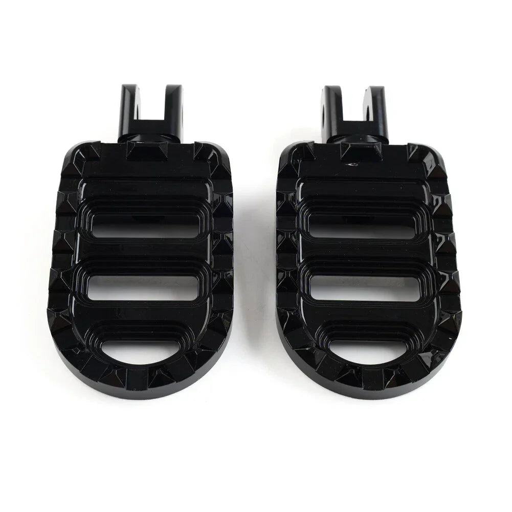Front Footrests Pegs for Harley Softail Slim Fat Bob Street Bob Breakout