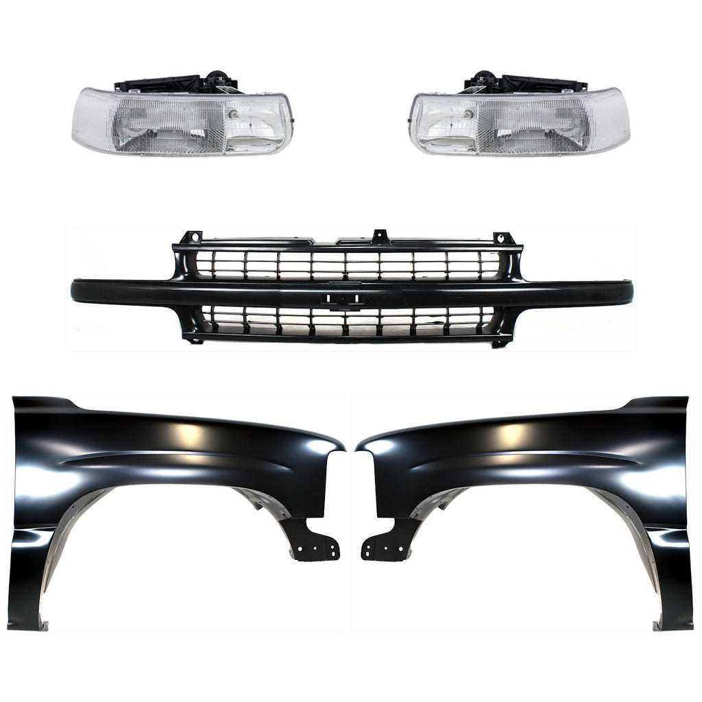 Fender Kit for Chevrolet Silverado 1500 (1999–2002) Front Left & Right