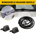 2X Windshield Washer Nozzles for Universal Vehicles 