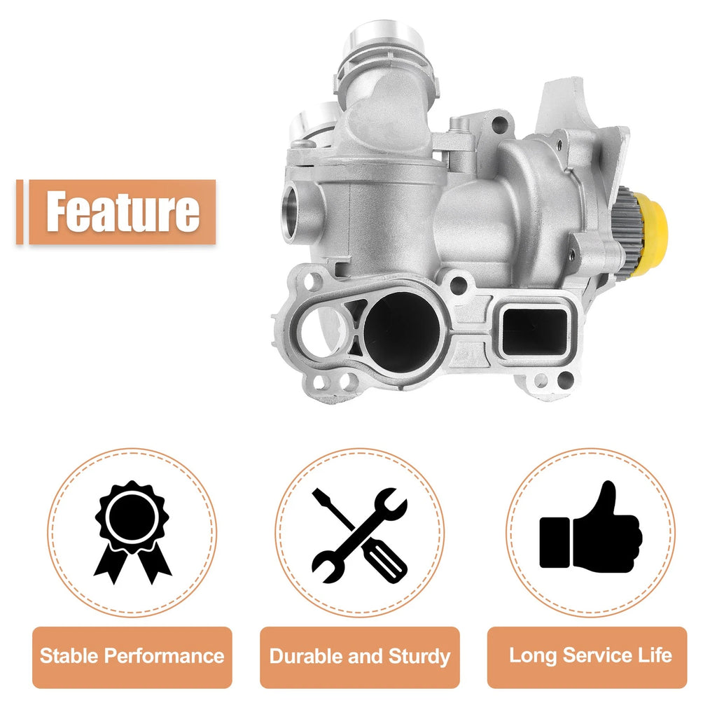 Set of 1 Electric Engine Water Pump for Audi A3 (2013–2016) 06H121026DD