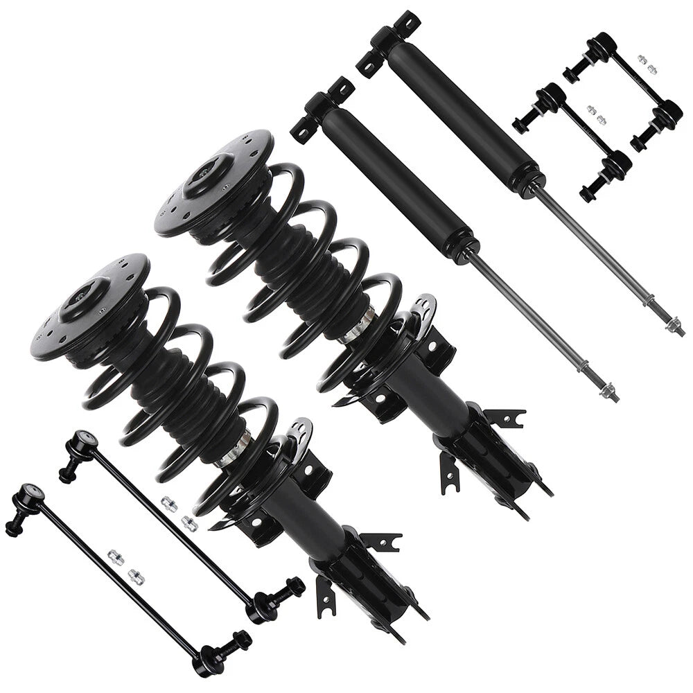 Front Struts Rear Shocks Sway Bars for Ford Fusion (2013–2018)