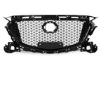 Front Bumper Upper Honeycomb Grille for Mazda 3 (2017–2018)