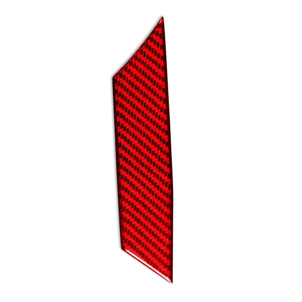 Speedometer Cover Strip Trim for Alfa Romeo Giulia (2017–2021) Carbon Fiber Red