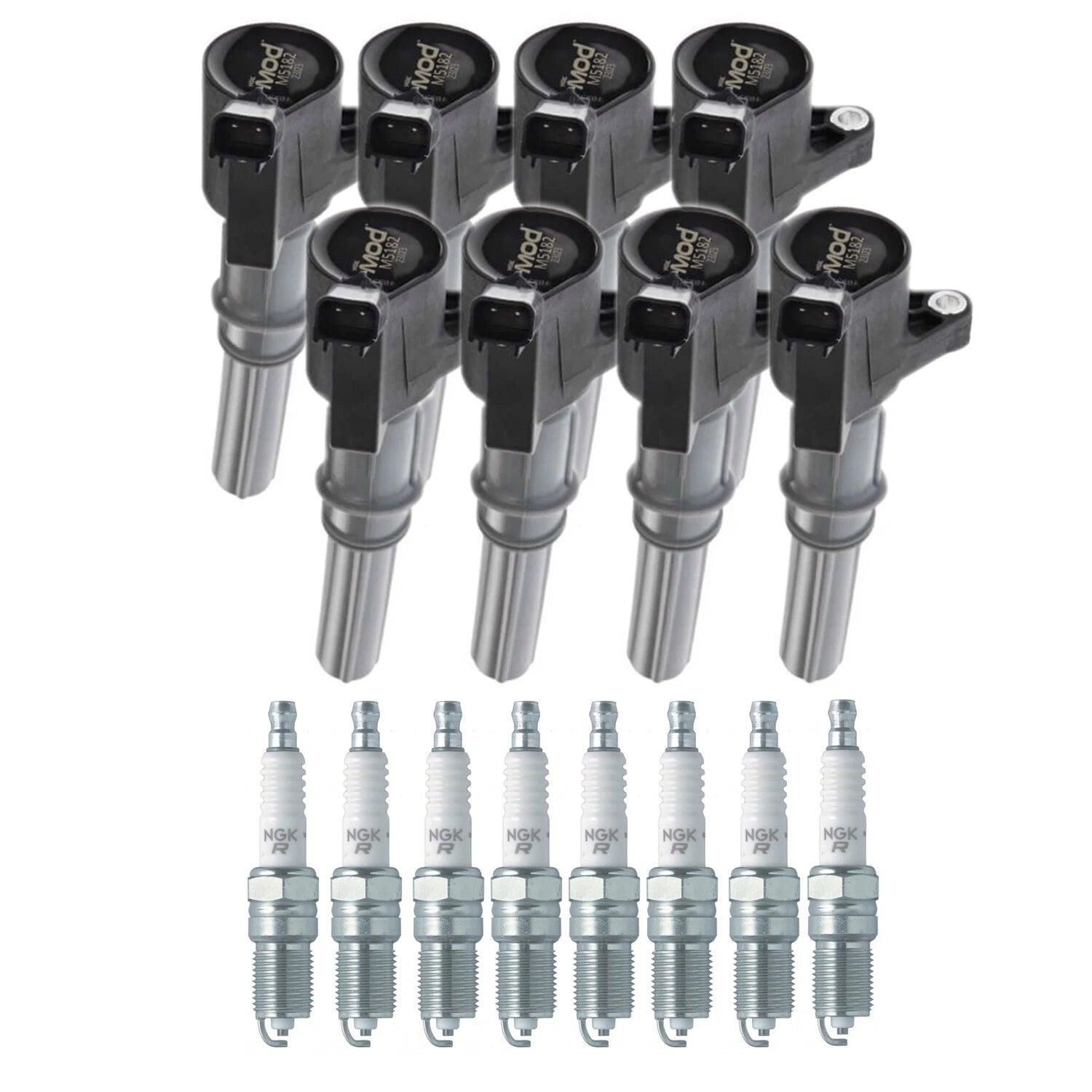 Set of 8 NGK Ignition Coils for Ford Lincoln