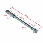 225mm Ø15mm Wheel Axle + 2 Spacers for Dirt Trail Pit Bikes (Thumpstar)