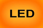 Polished License Plate Frame with Orange LED for 2010–2013 Chevy Camaro