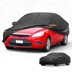 Car Cover Waterproof for Ford Focus Sedan (Black, Aluminum Film)