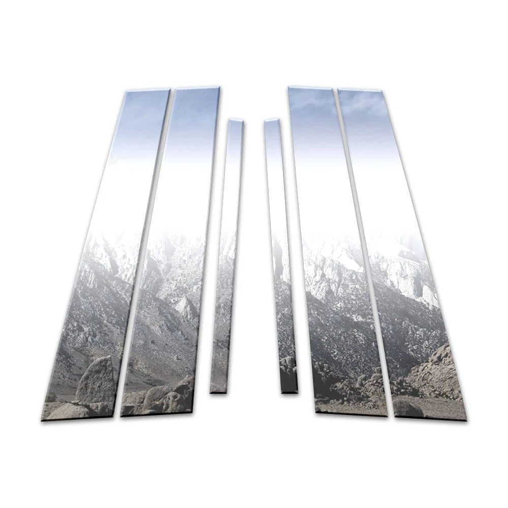 Diamond Grade 6pc Stainless Steel Pillar Post Covers for 2014-2024 Acura RLX