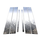 Diamond Grade 6pc Stainless Steel Pillar Post Covers for 2014-2024 Acura RLX
