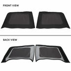 Soft Top for Jeep Wrangler JK Unlimited 4 Door (2007–2018) - Tinted Windows