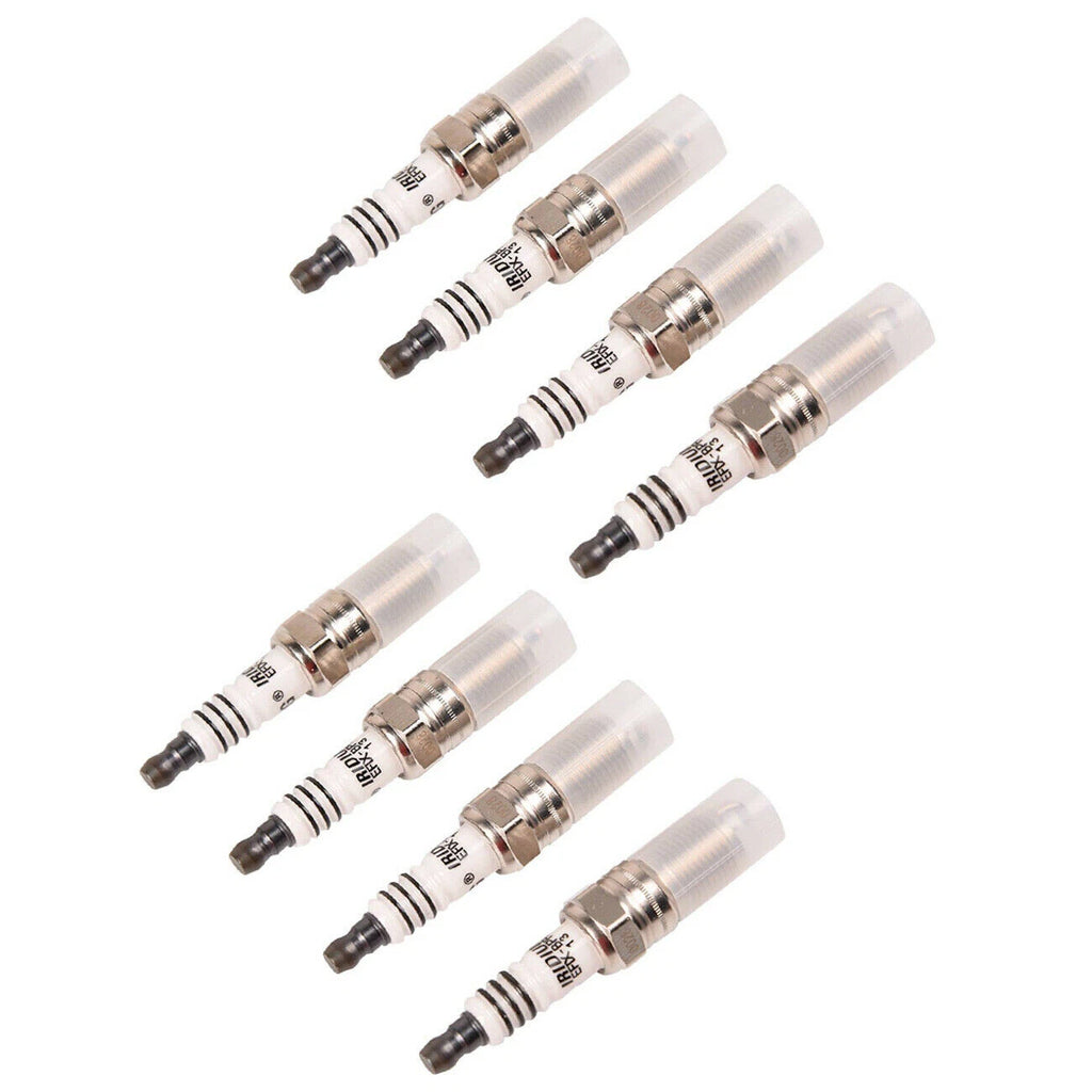 Set of 8 Iridium Spark Plugs for Ford E-150, E-250, F-150 (2004–2008)