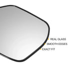 Left Side Heated White Mirror Glass for Honda CR-V 2007-2011