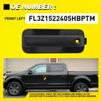 Front Left Exterior Door Handle for Ford F150 (2015–2020) - Smooth Black
