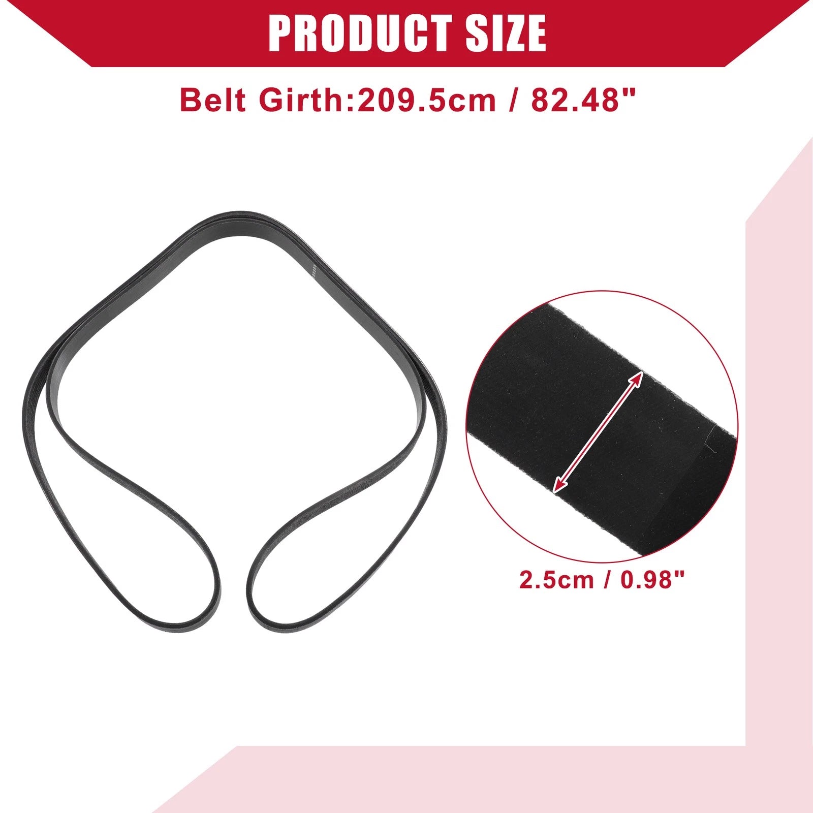 Serpentine Belt No. 99367C2090 for Toyota Avalon (2005–2008)