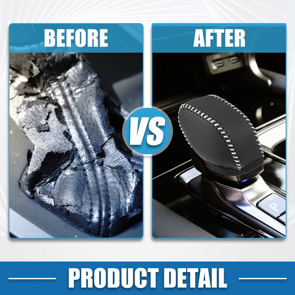 Automatic Gear Shift Knob Cover for Lexus NX250 RX350 (2022–2024) Black White