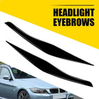 Headlight Eyebrow Eyelid Cover Trim for BMW 3 Series E90 E91 (2005–2012)