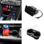 Console Storage Tray with USB Cable for Honda Civic (2016–2021)