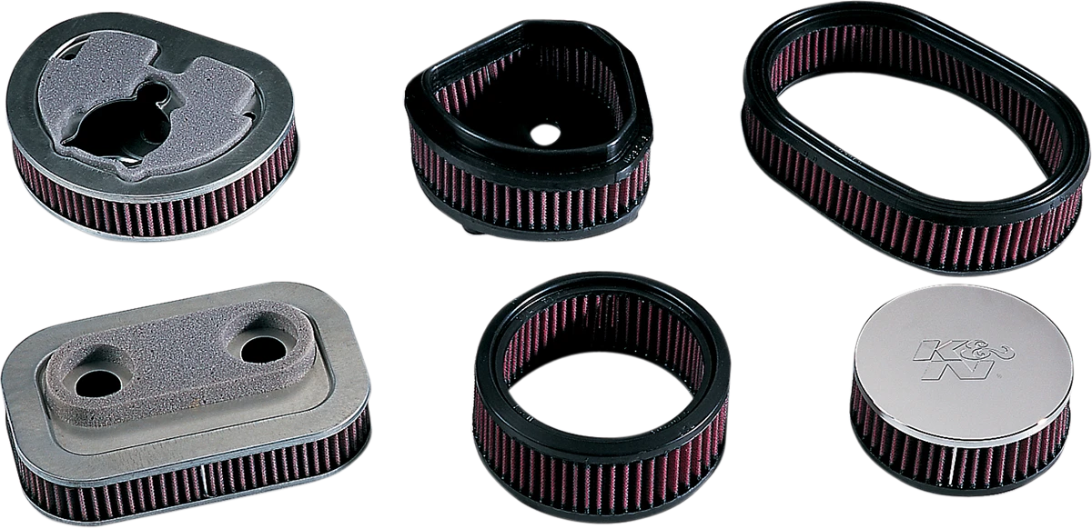 K&N High-Flow Air Filter for S&S Cycle Super E/G Series (E-3226)