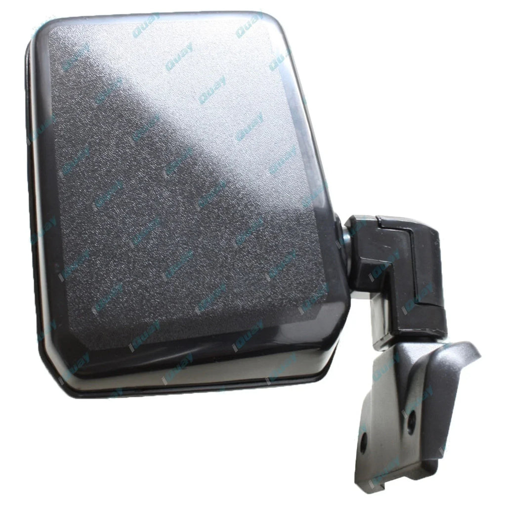 Large Door Wing Mirror BLACK Right for Toyota Landcruiser 60 Series (1987-1990)