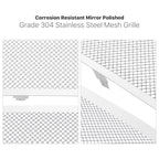 Stainless Mesh Grill Combo for Nissan Maxima (2009-2014)