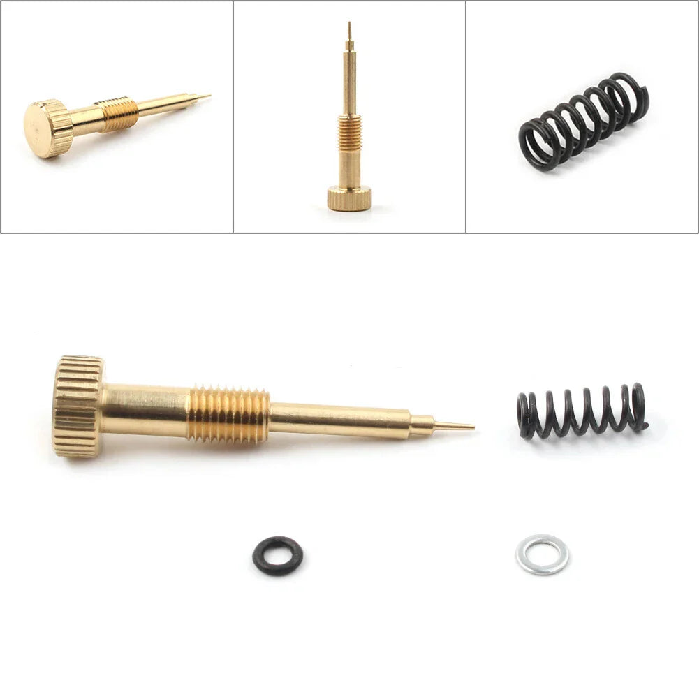 Idle Mixture Screw Set for Harley CV CVK 34-36 Carburetor (1990-2006)