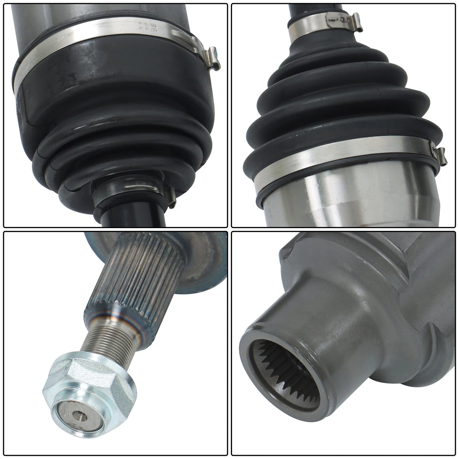 2X Front CV Axle Shaft for Dodge Ram 1500 (2002-2011) 4WD
