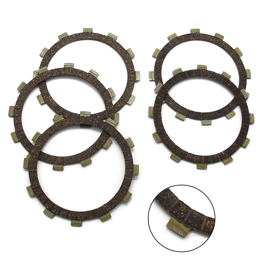 Clutch Friction Disc Plate Kit for Yamaha XS250 SE/C YZ250F IT250G (1980–2008)