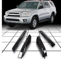 4X Black Roof Rails Rack End Cover Cap for Toyota 4Runner (2003–2009)