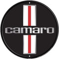 12" Round Aluminum Metal Sign for Chevrolet Camaro