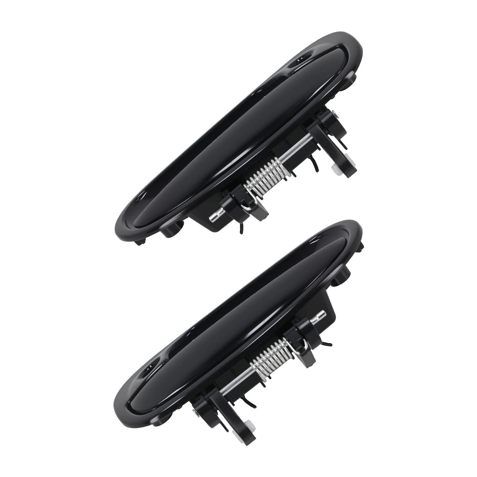 Front Door Handle Pair for Honda Civic (1996–2000) Black 72180S00004