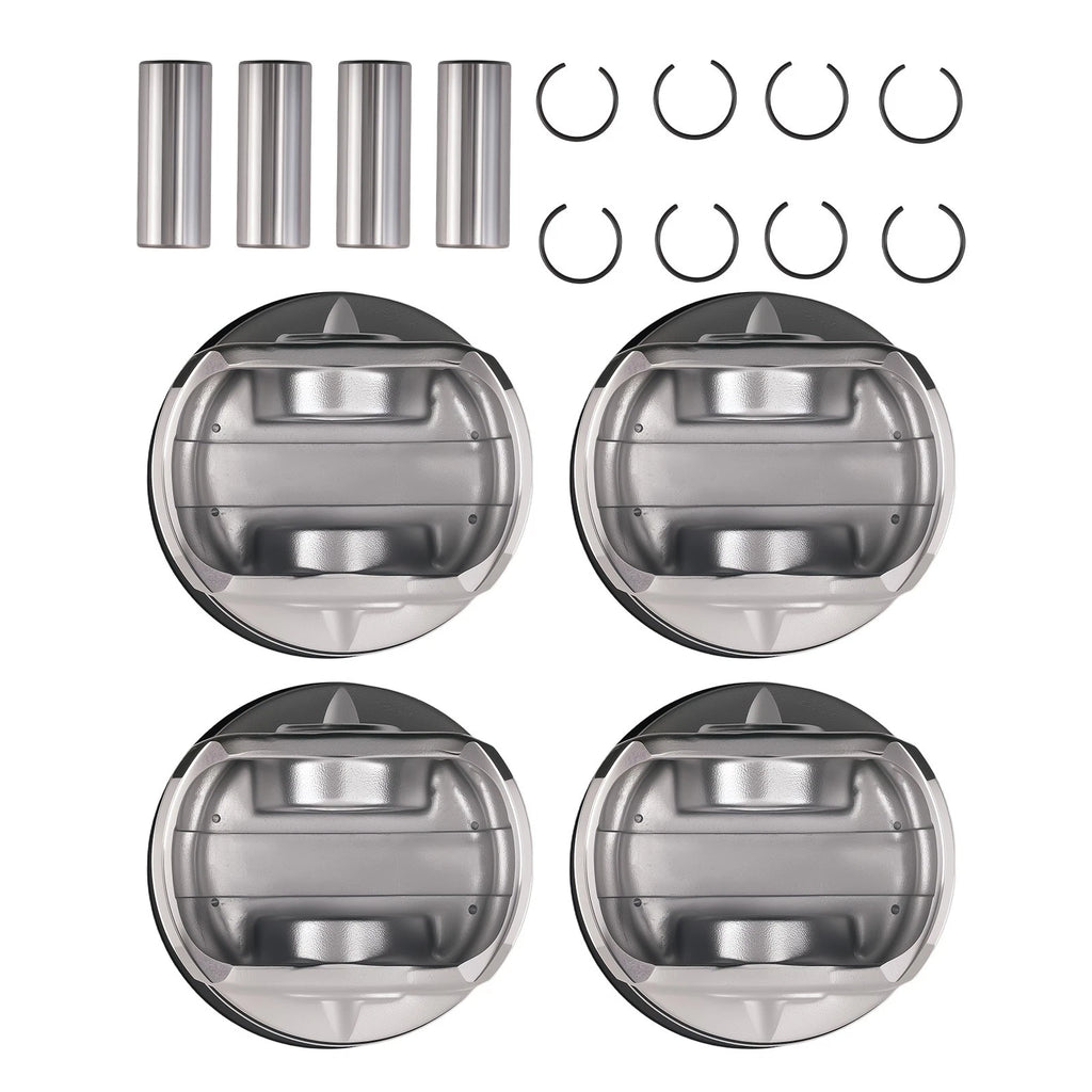 Set of 4 Engine Pistons for Toyota Celica MR2 Corolla Matrix 1.8L 1ZZFE (1998–2008)