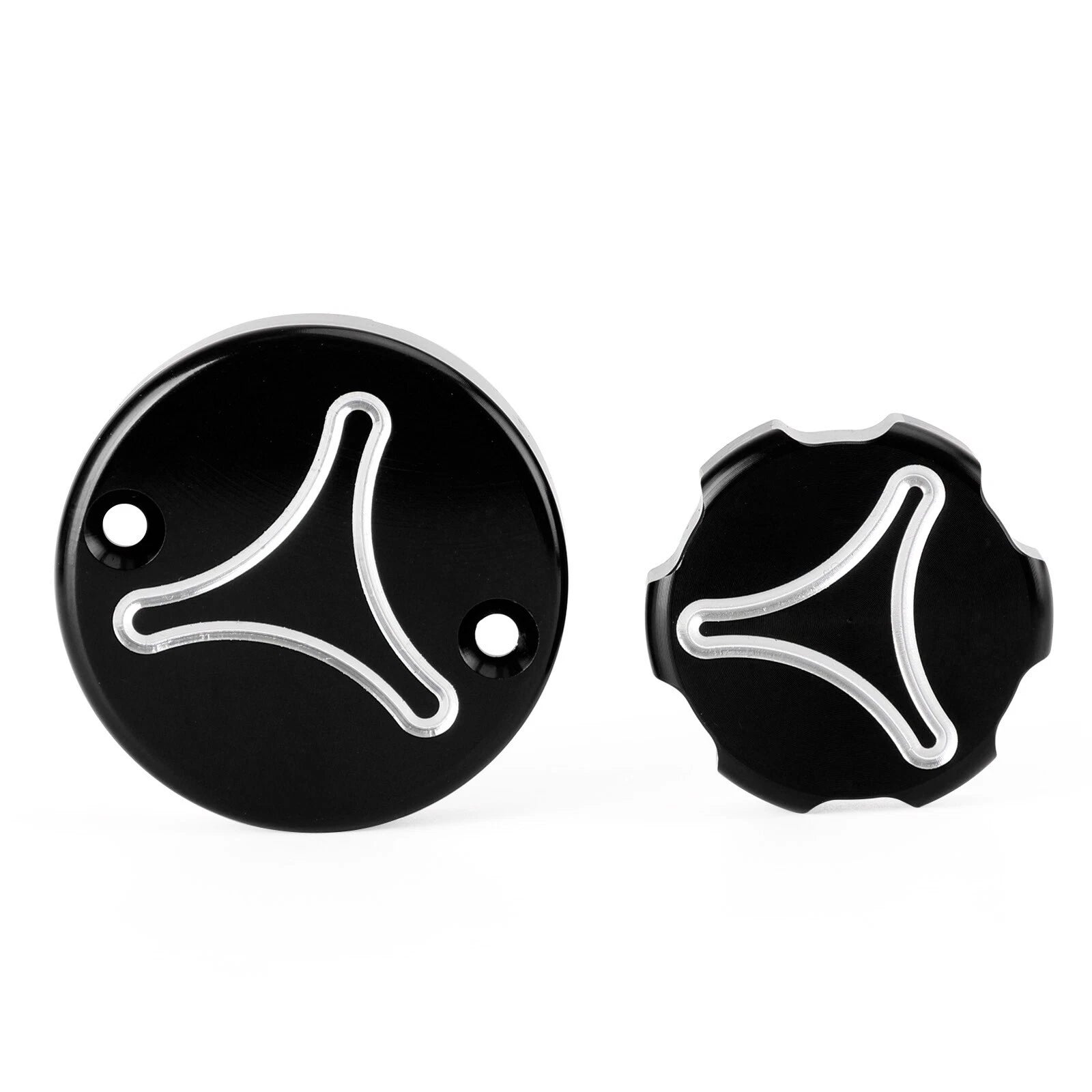 Brake & Clutch Cap Kit - Black for Ducati Streetfighter V2 V4 Hyper 950 1100 SP