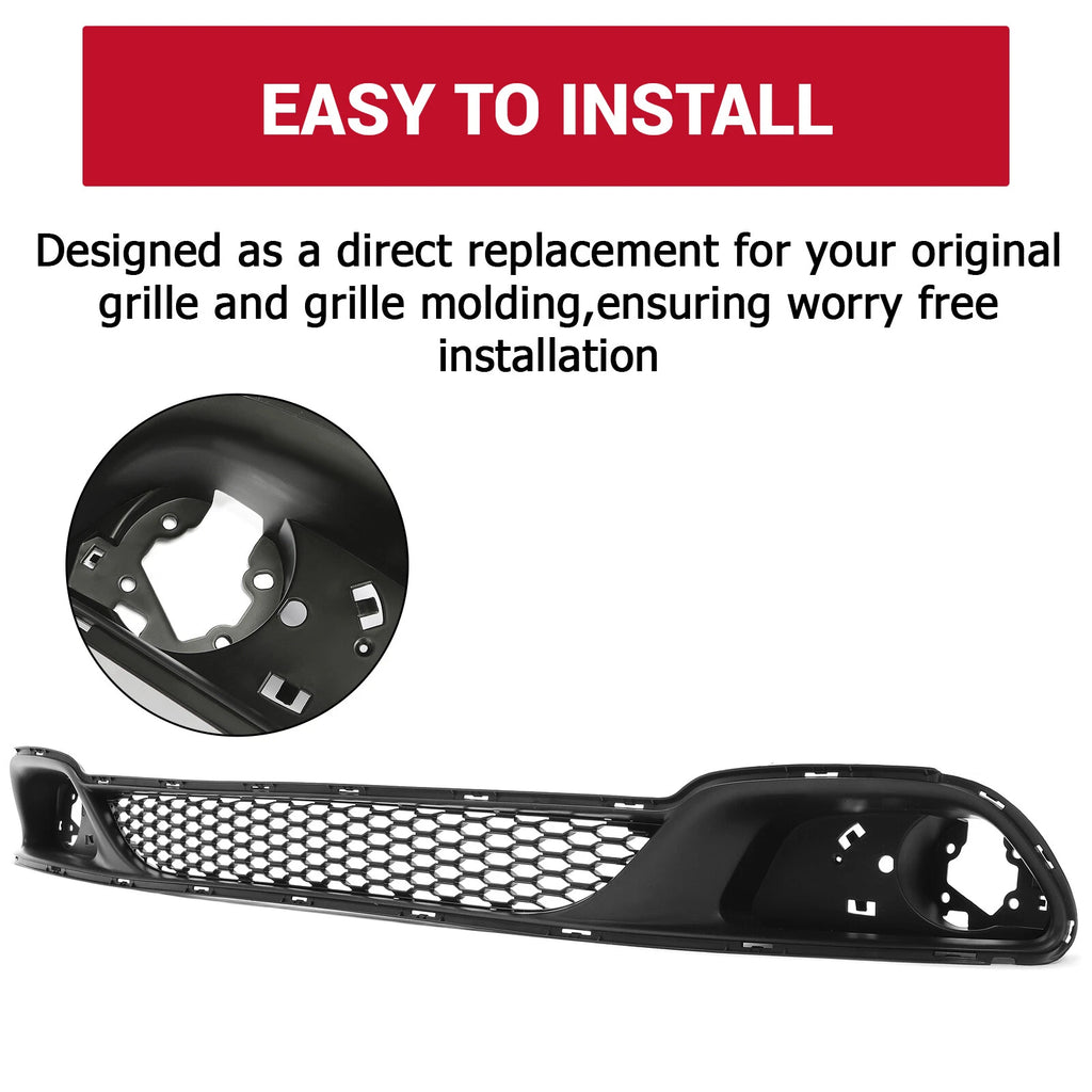 Lower Front Bumper Grille for Dodge Grand Caravan (2011-2020)