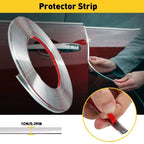 Chrome Trim Molding Strip for Car Door Window Bumper Protector (0.47")