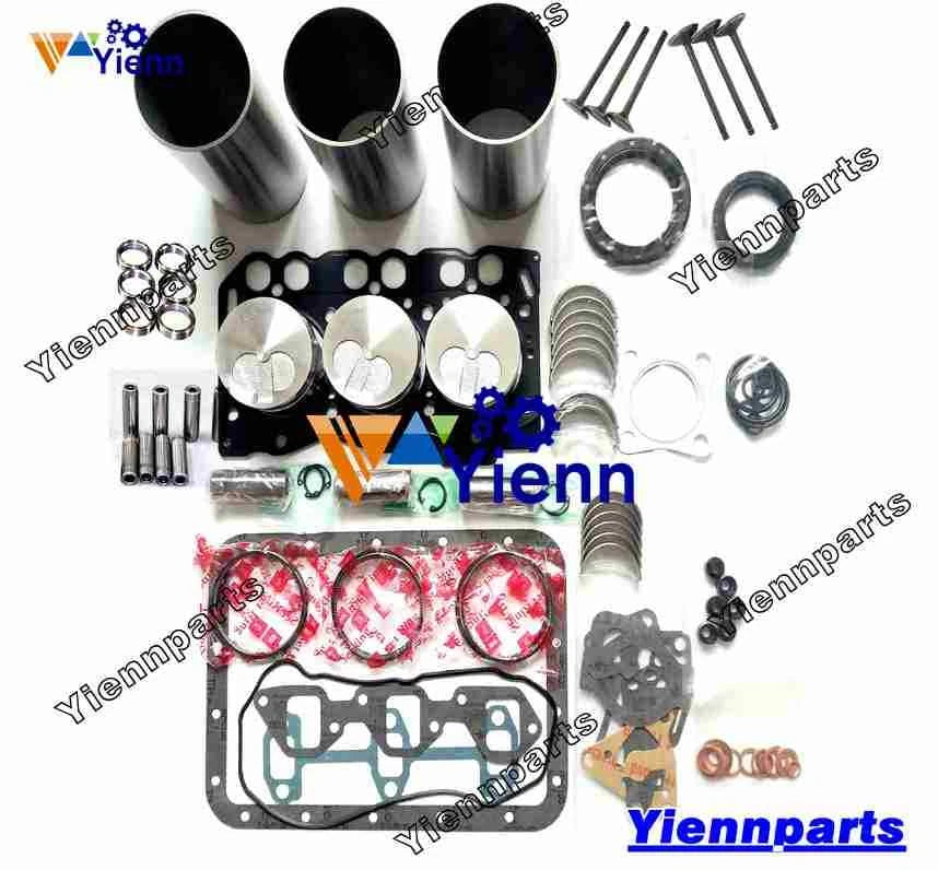 Overhaul Rebuild Kit for Yanmar John Deere 240 332 415 (3TN66C-EJUV, 3TN66L, 3TN66E)