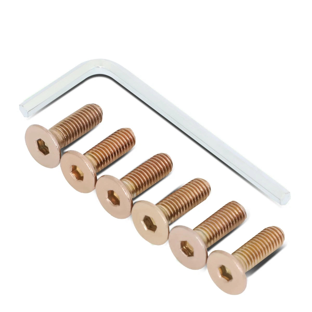 6X NRG Innovations SWS-100RG Steering Wheel Horn Delete Plate Screw for Universal