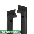 Set of 2 Weatherstrip Seals for Corvette C4 Coupe (1984–1996)